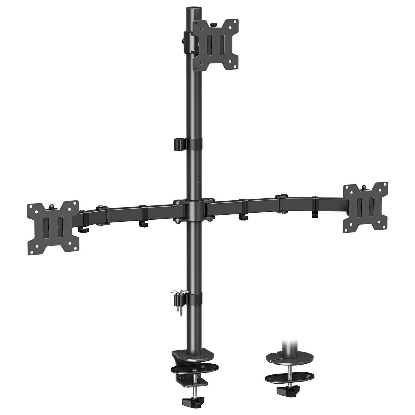 Triple Monitor Mount - 3 32 Inch 75x75mm 100x100mm