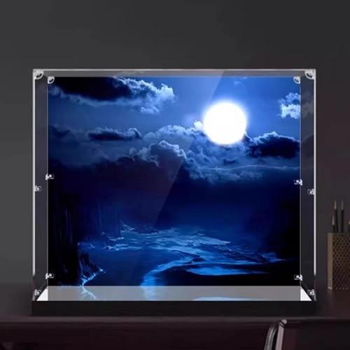 Acrylic Clear Display Case for LEGO Castle Model 71043 - 3mm thickness