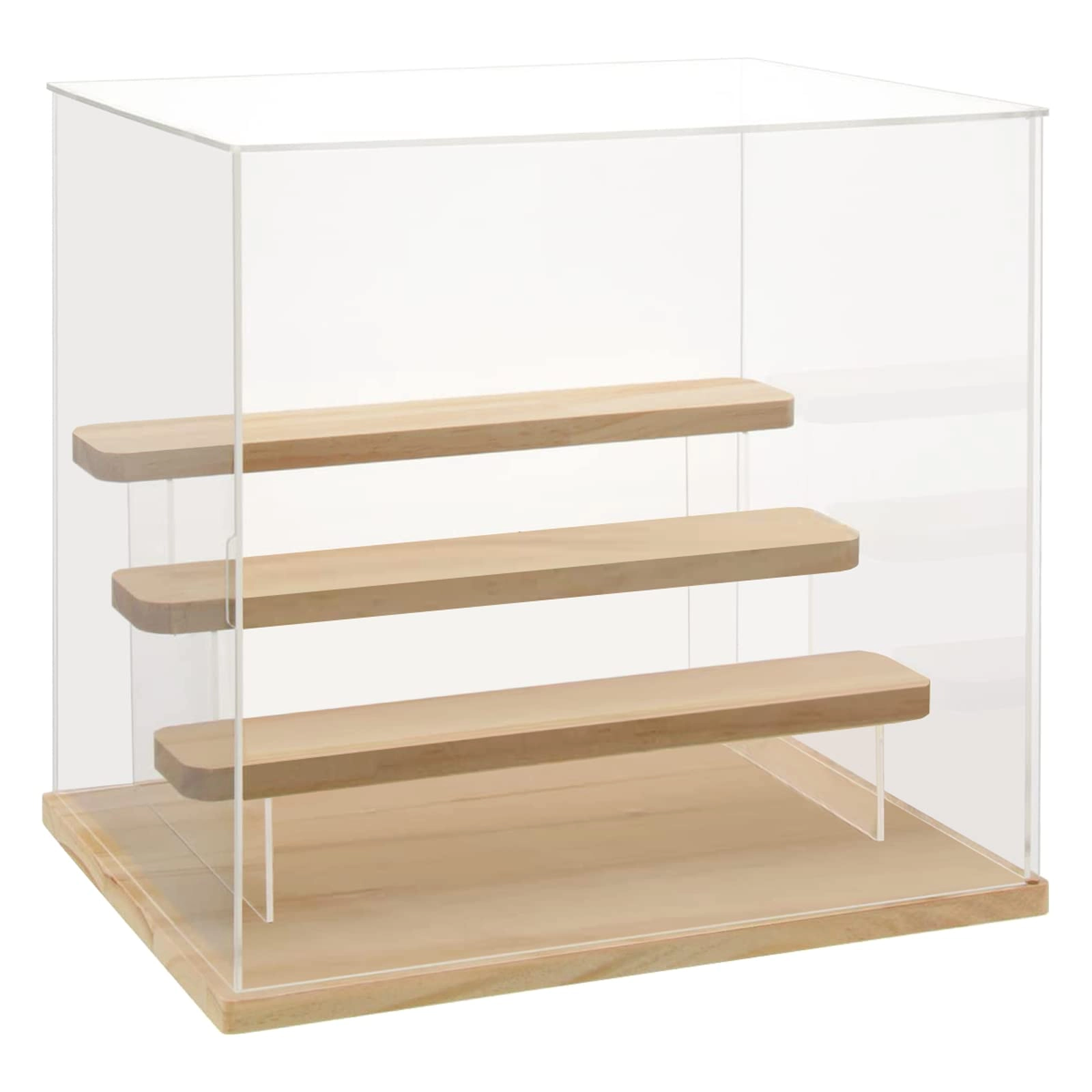 4 Tier Clear Acrylic Display Case - 1