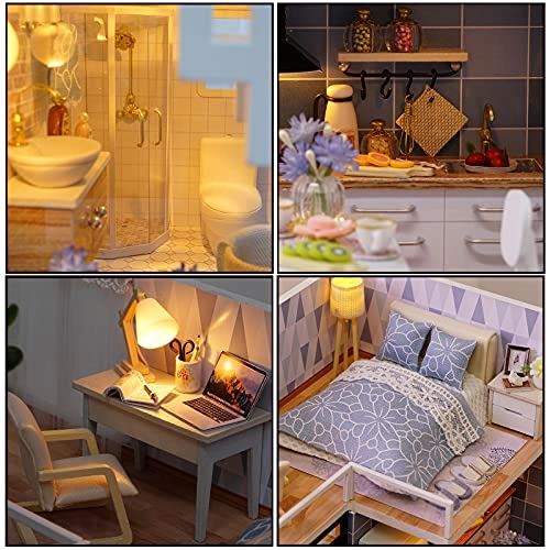 DIY Miniatures Dollhouse Kit - 1:24