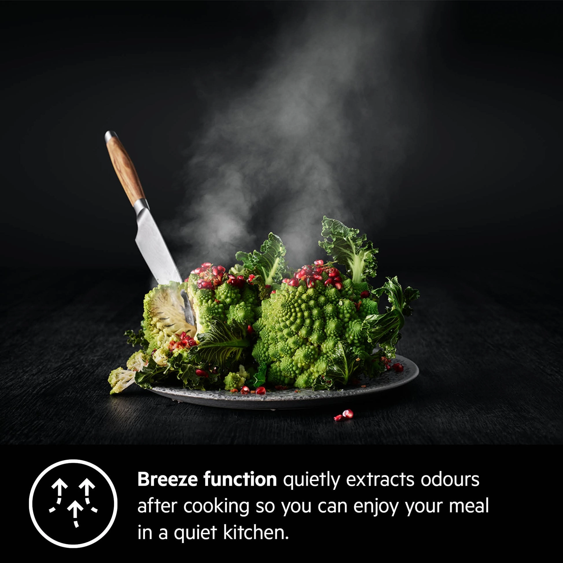 Built-in Traditional Chimney Hood - 60cm