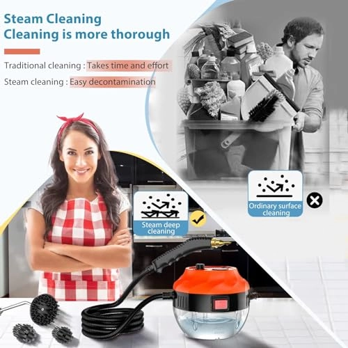 High Pressure Steam Cleaner - 3 Bar 1000mL