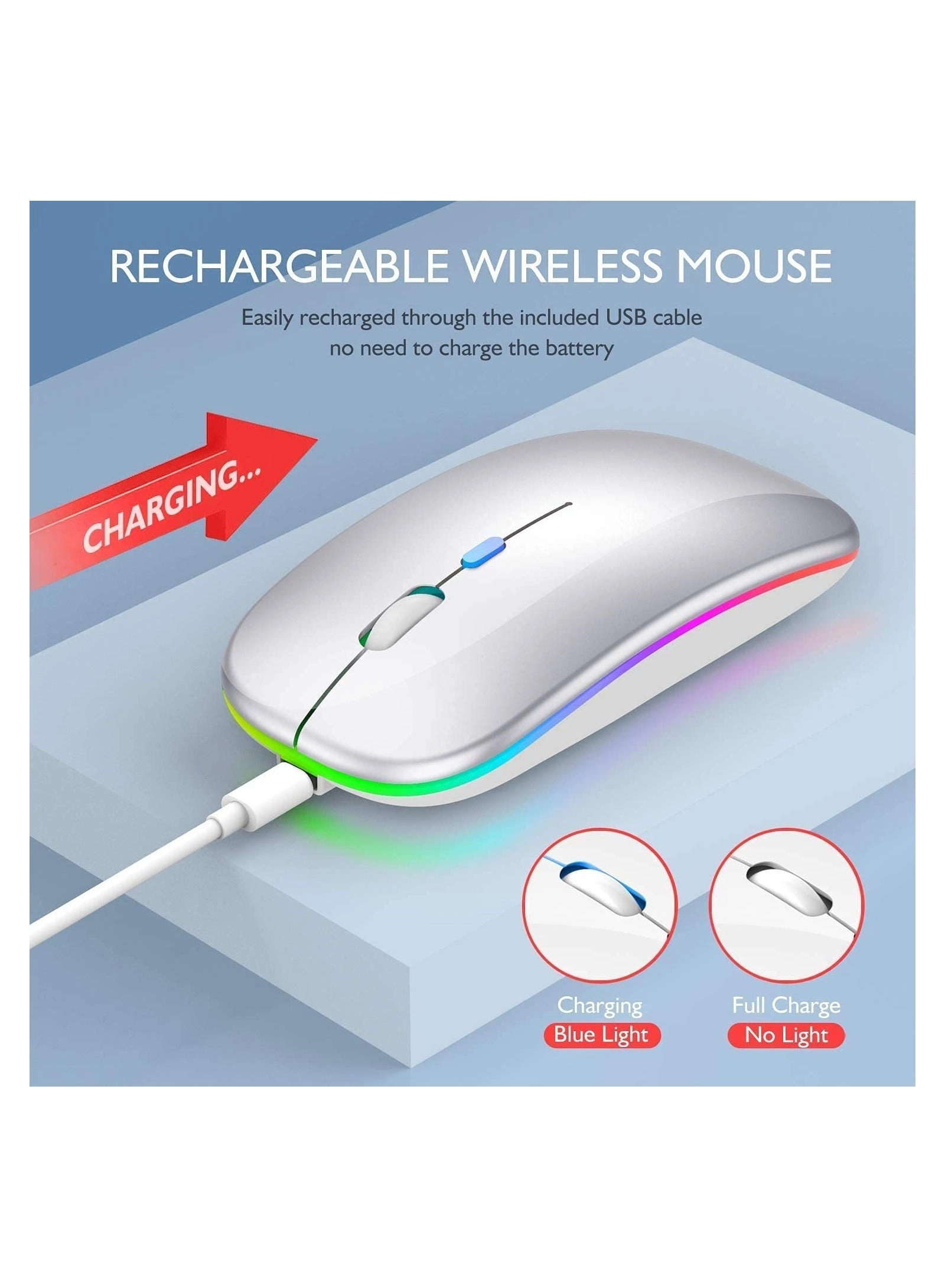 S01 Wireless Charging Mouse - Wireless
