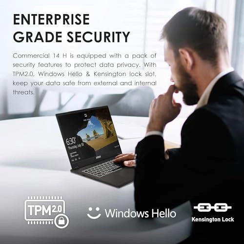 Commercial 14 H A13MG vPro-009US COM14V13009 - 14'' Core i7-13700K 16GB DDR4 512GB SSD