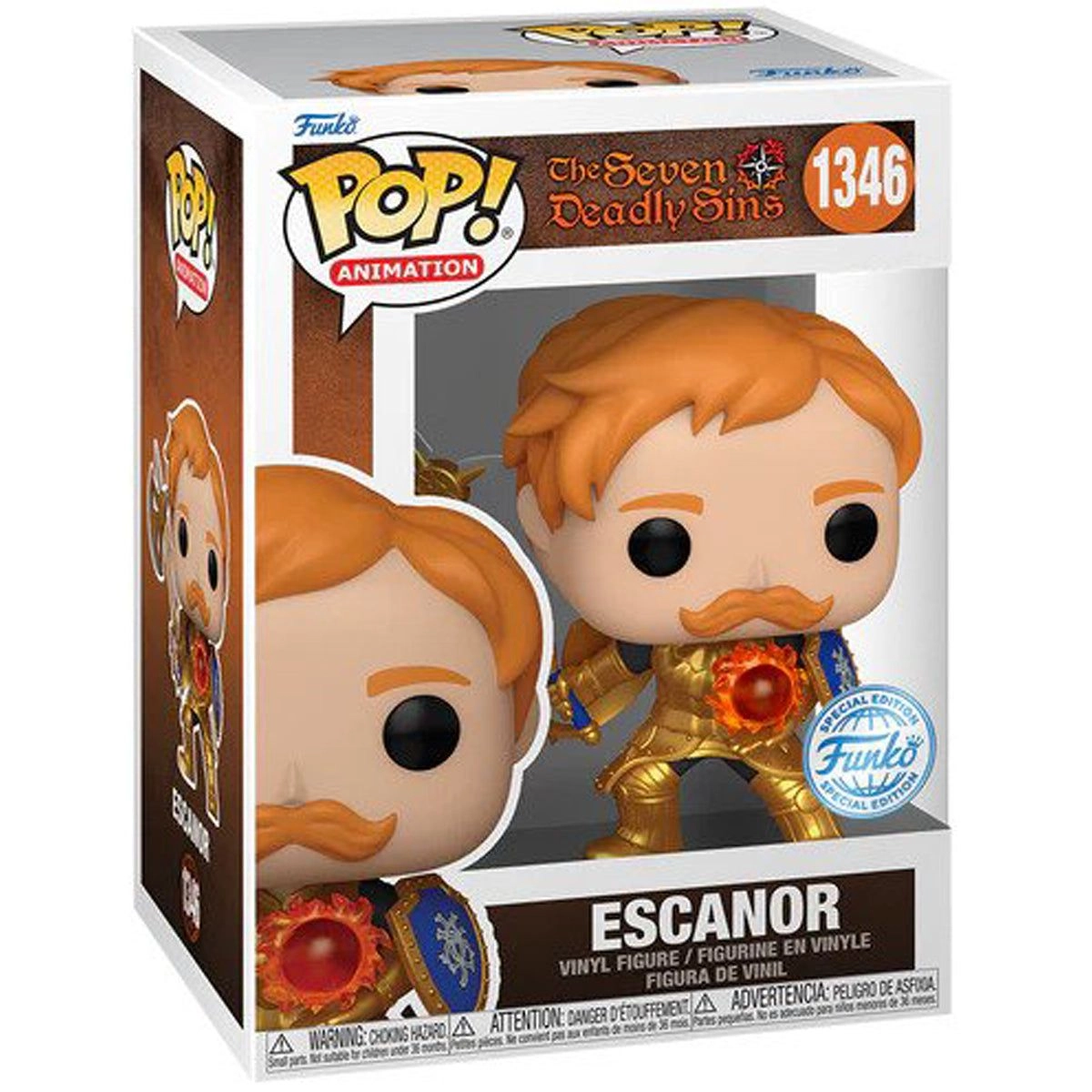 Escanor - Seven Deadly Sin - POP! Animation - MT Exclusive Vinyl Figure