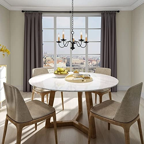 Heritage - 5 Light Black