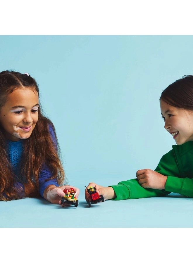 City Pizza vs. Fire Truck Race Car Pack (60458) - Vehicle