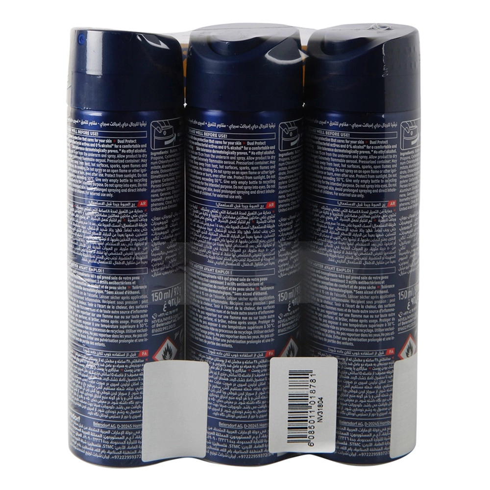 Dry Impact Deodrant - 150x3 ml 3 piece(s)