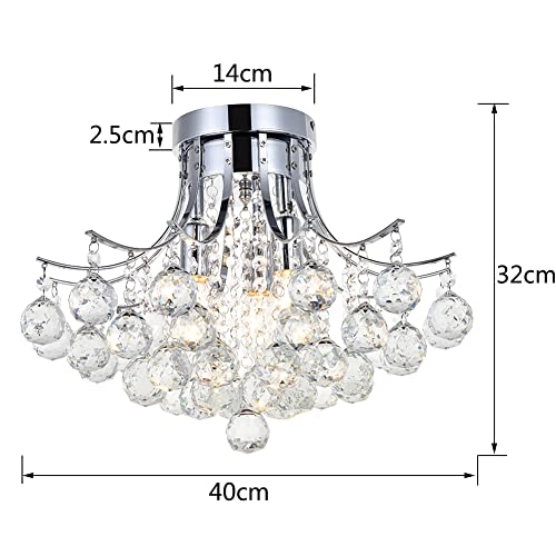 Crystal Chandelier - Dimmable