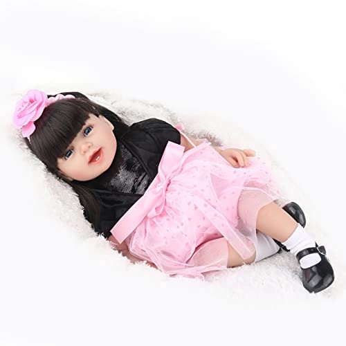 Reborn Baby Doll - 55cm 22" Vinyl Cotton Body
