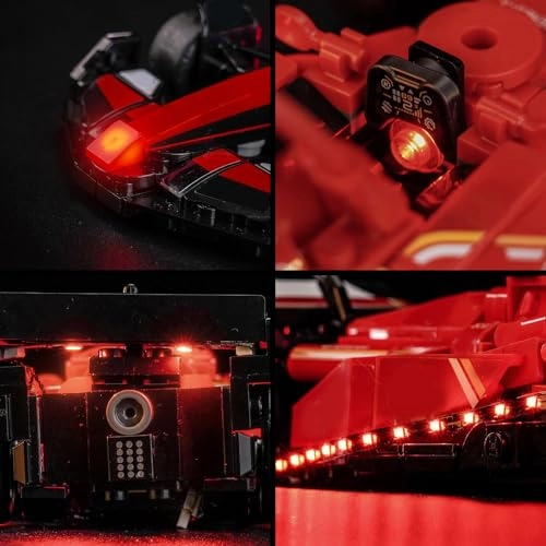 LED Light Set - 77242 Ferrari SF-24 F1 Race Car 3 light sources