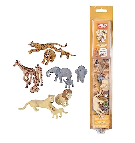 Wild Republic African Family Animal Figurines - 3yr(s) twelvepiece