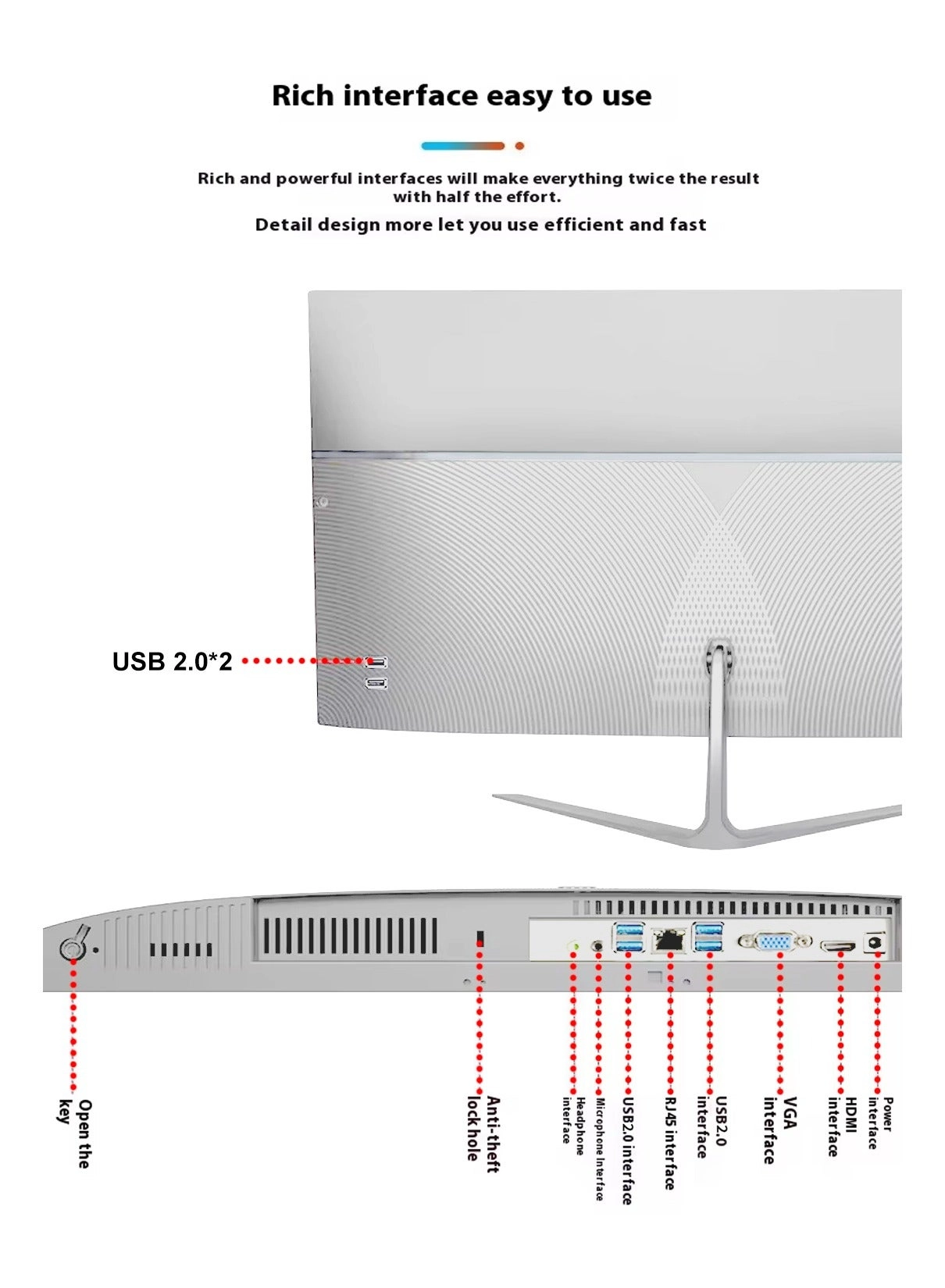 All In One PC - 256GB 23.8 inch Intel Core i5-3320M