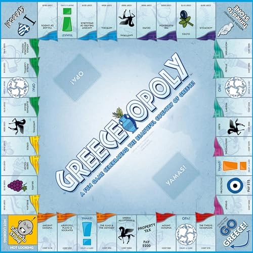 Greece-Opoly - Country Themed Opoly-Style