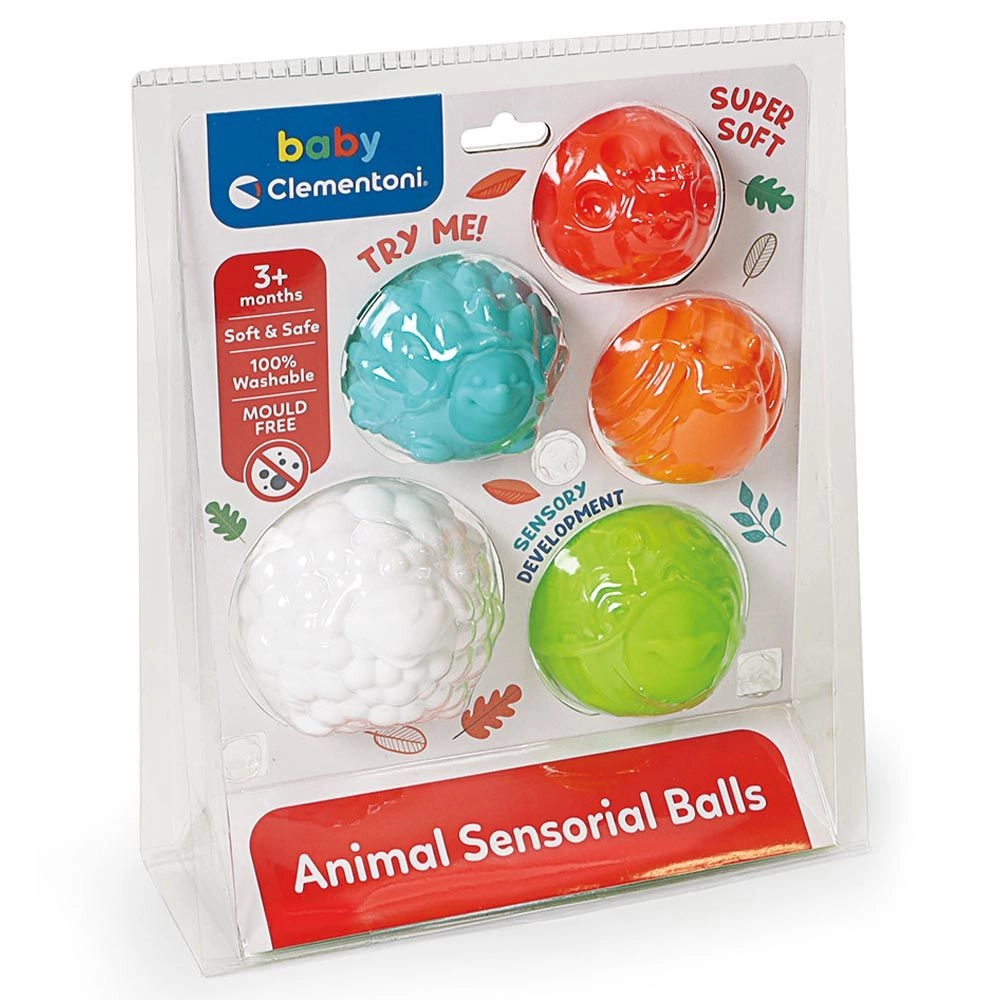 Baby Animal Sensory Balls - 3 Months 5 piece(s)