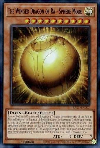 The Winged Dragon of Ra - Sphere Mode RA01-EN007 - English 1st Edition
