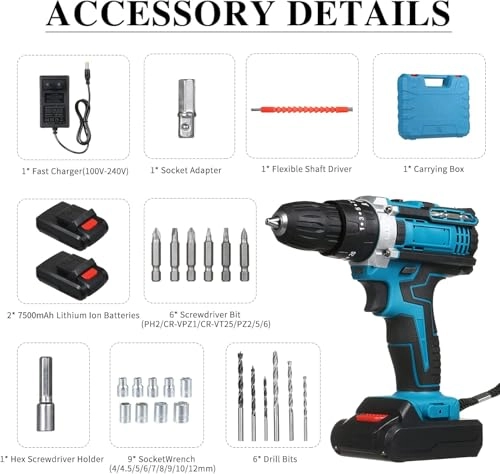 Cordless Drill Driver - 21V