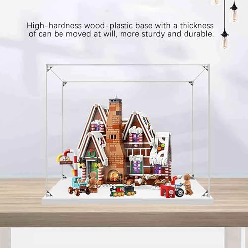 Acrylic Display Case - 35x25x25cm Dustproof Transparent