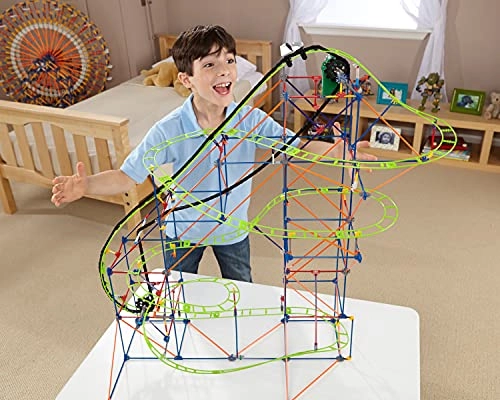K'NEX Typhoon Frenzy 2 In 1 Roller Coaster - 2-in-1 19 ft 649 Piece