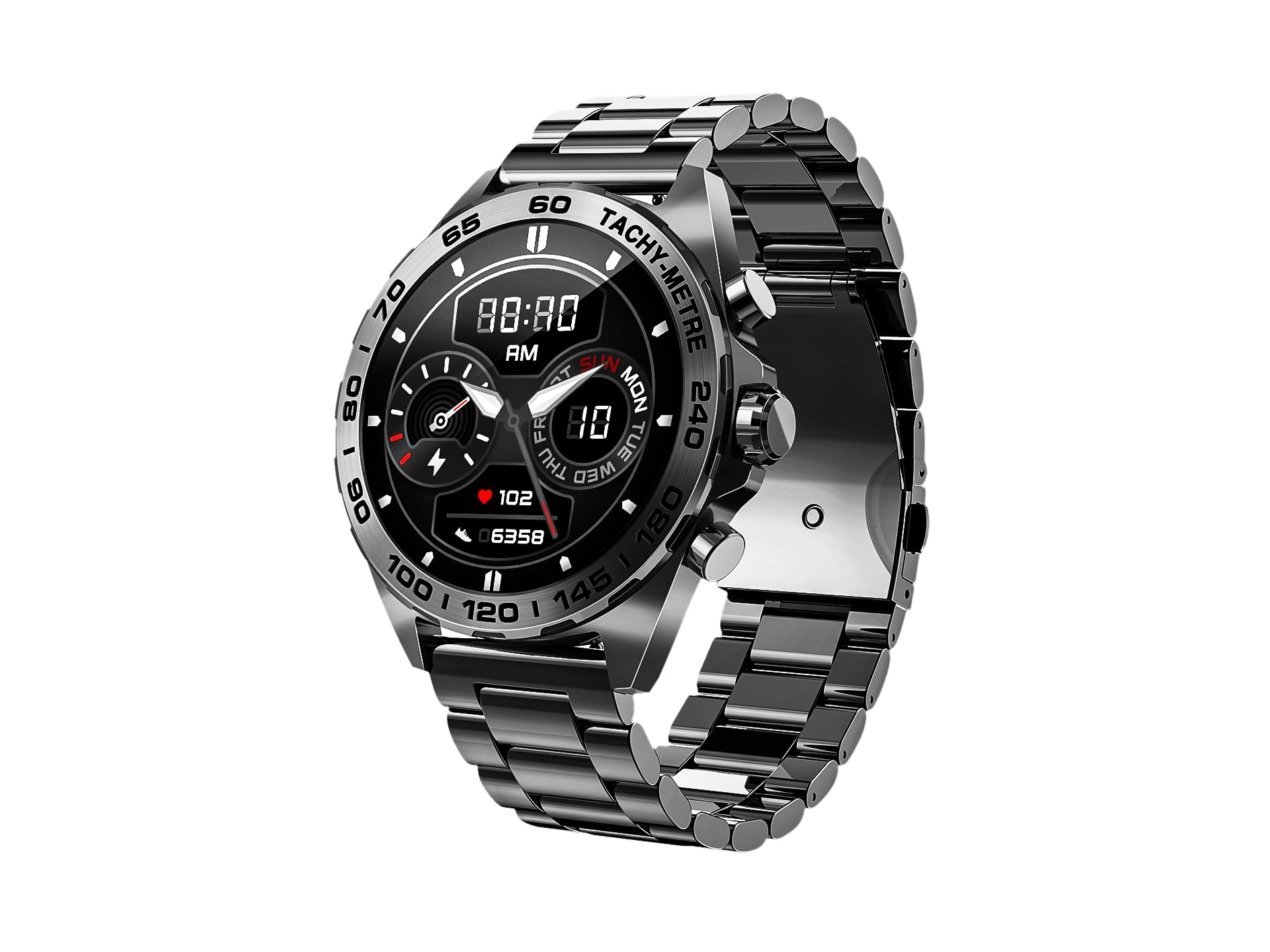 Beafon SMARTWATCH 501 10mm Stainless Steel