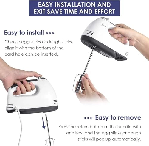Electric Hand Mixer - 300W