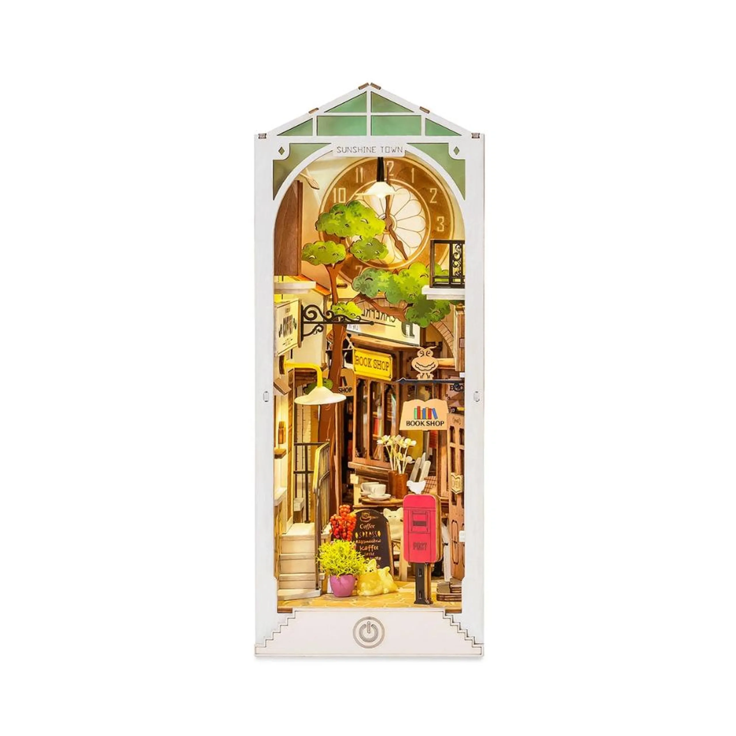 Rolife Book Nook Sunshine Town - 246 Pc