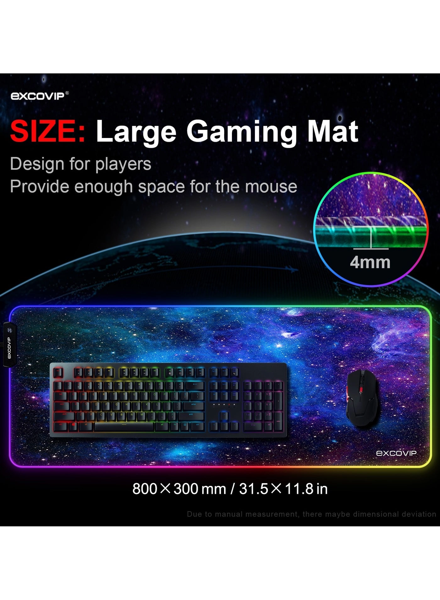XL Gaming Mouse Pad - 80x30 cm