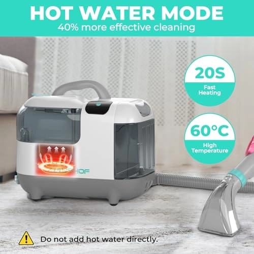 StainZapper Vapo - Cold Water Hot Water Steam 1200 watts
