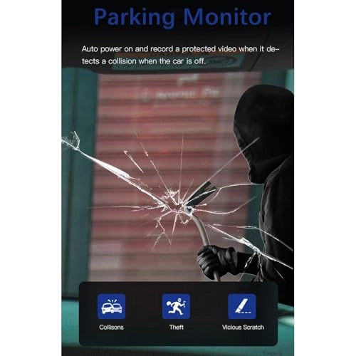 3 Channel Car Dash Cam - 1080P