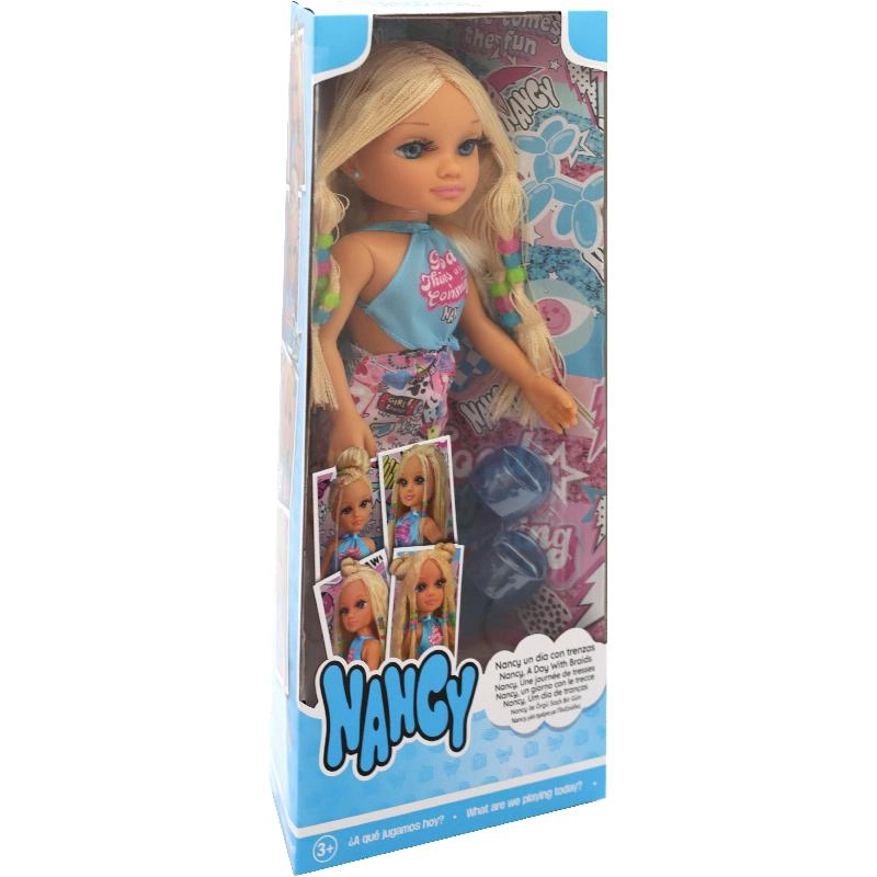 Nancy A Day with Braids Doll Playset - Assorted Color Ages 3+