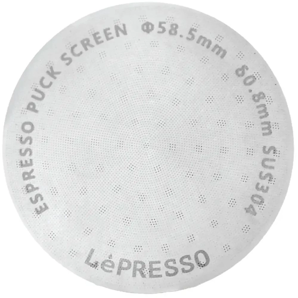 LePresso Precision Fit Puck Screen - 58.5mm SUS304 Stainless Steel