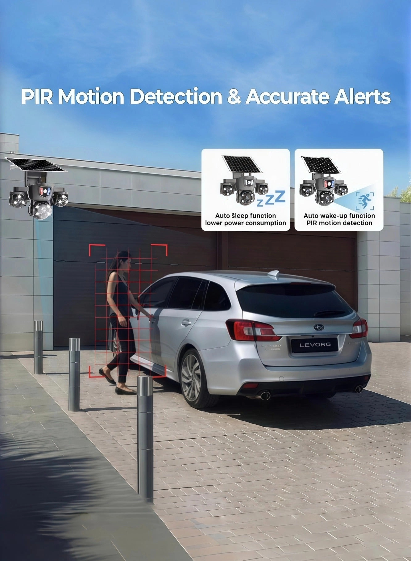 Outdoor Security Camera 6K