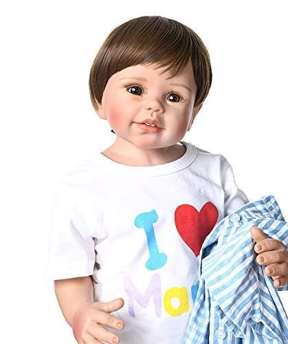 Reborn Toddler Doll - 70cm hard vinyl Blond
