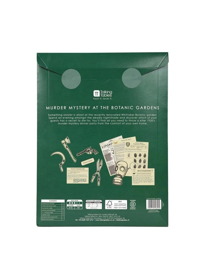 Murder Mystery At The Palm House - 3 Alternative Endings