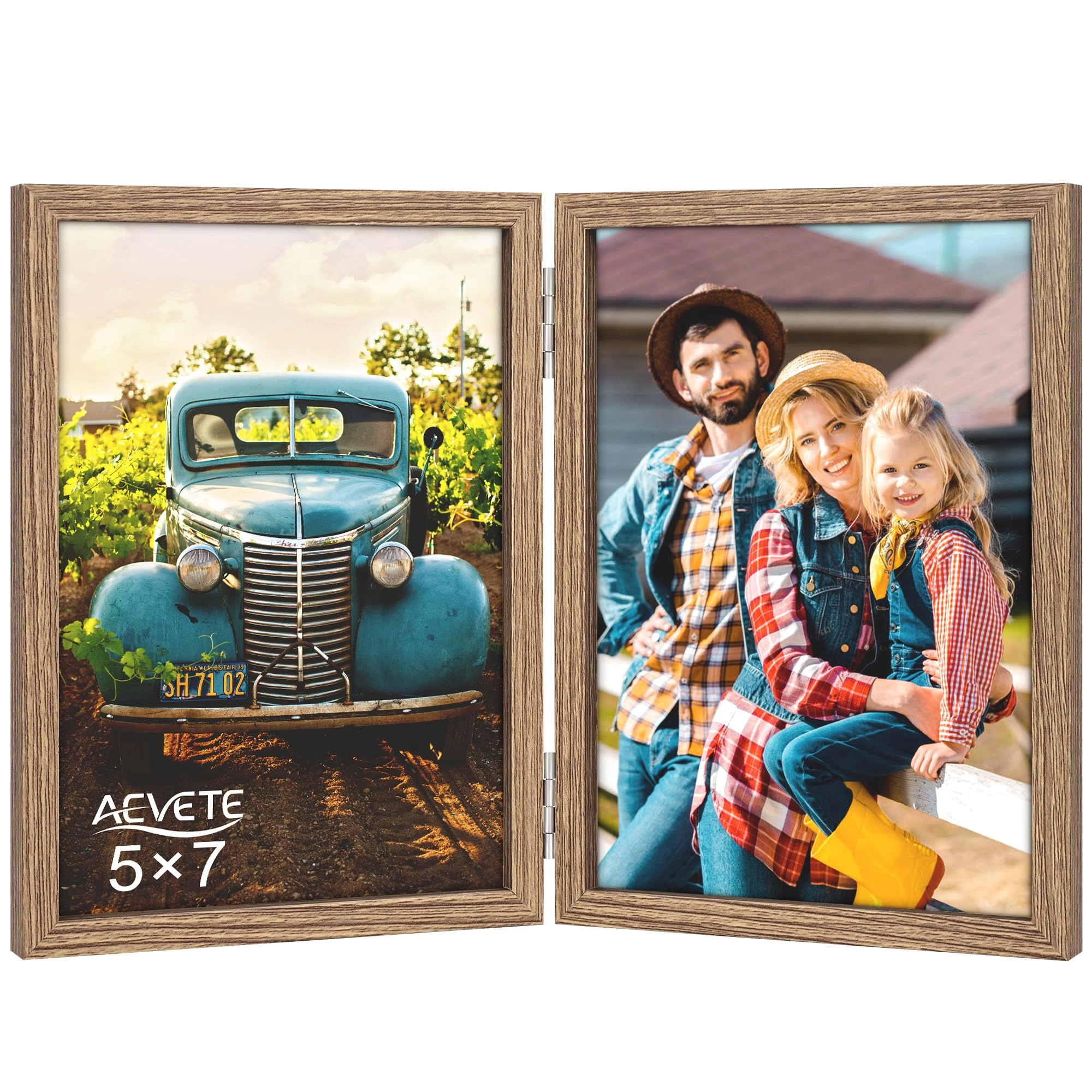 Double Picture Frame - 5x7 two