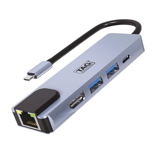 TAG 5 in 1 Type C Multiport Adapter Hub - PC