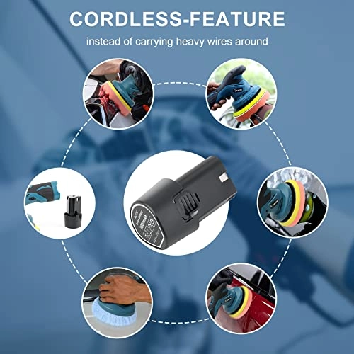 Mini Cordless Polisher - 6-inches (14.5cm)