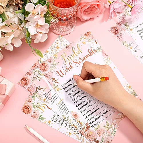 Bridal Shower Game - 145 Pieces