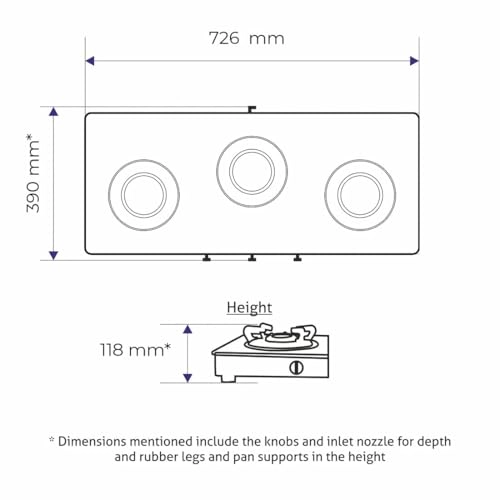 CT3B73BLBB GAS Cooker
