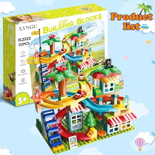 Marble Run Building Blocks - 112pcs