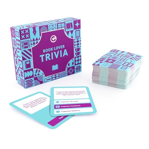 Book Lover Trivia - Card Game