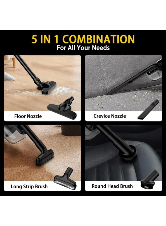 5 in 1 Cordless Vacuum - 2pcs 21V 4.0ah