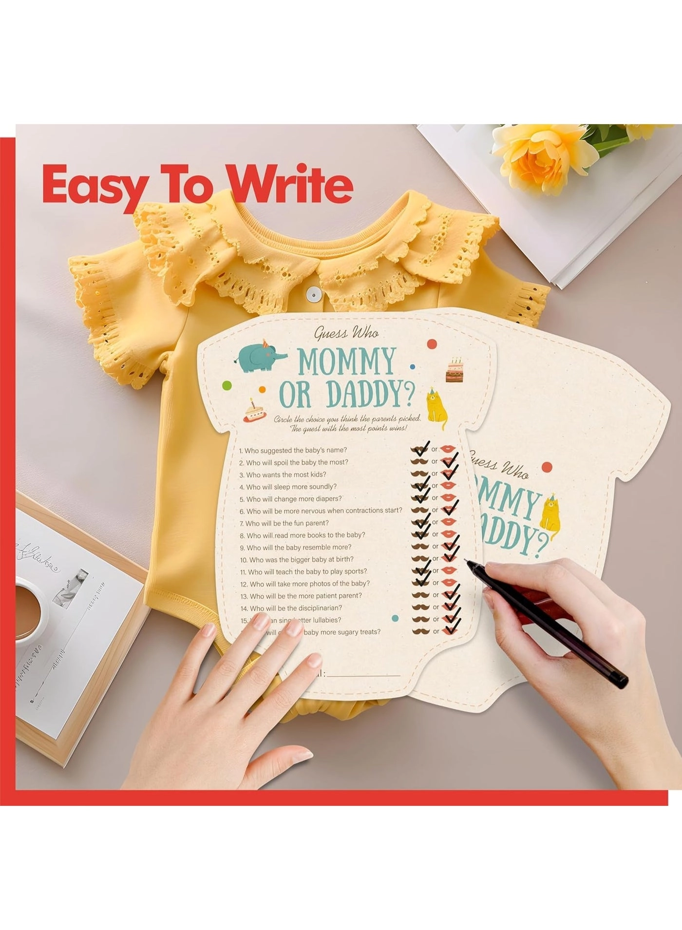 Guess Who Mommy or Daddy - 55Pcs