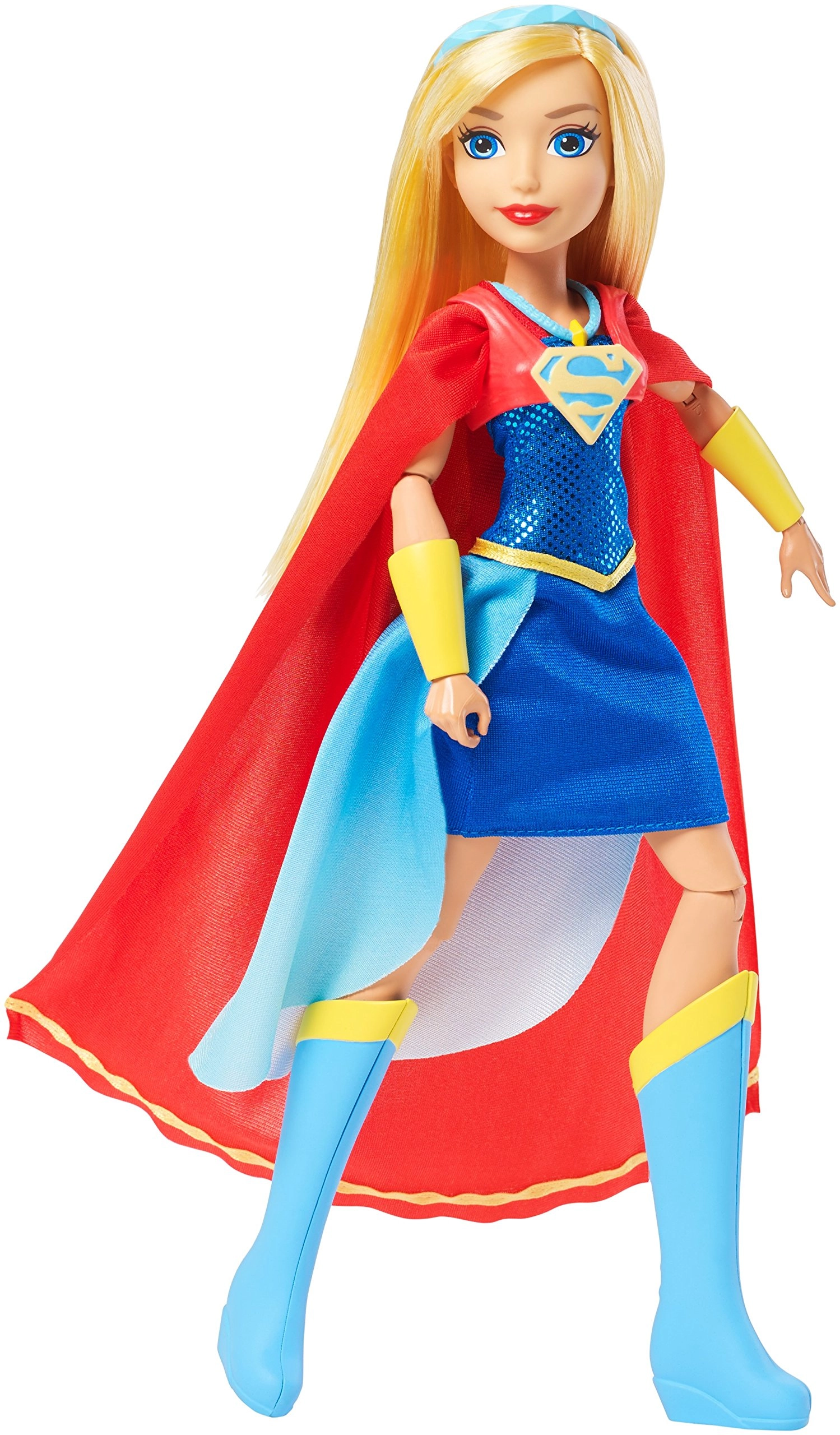 Mattel Spain Supergirl Action Doll - 12-inch Intergalactic Gala Ages 6+
