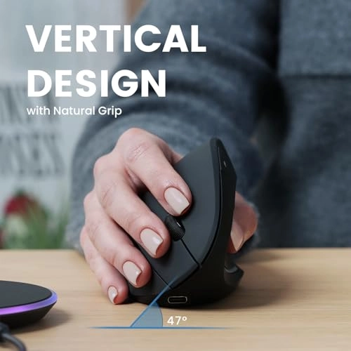 PERIMICE-713R Vertical Mouse - Radio Frequency