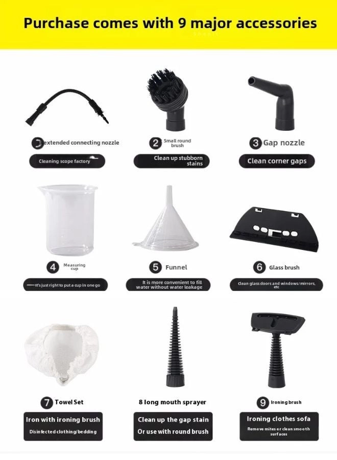 Portable Handheld Steam Cleaner