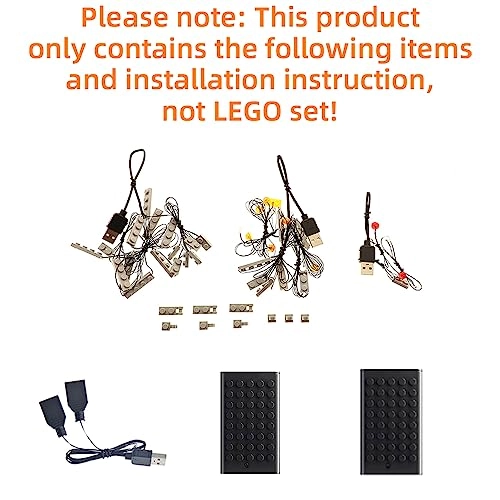 LED Light Kit for LEGO Daily Bugle 76178