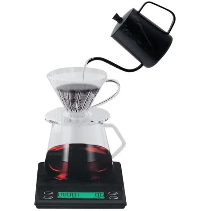 Fipka Coffee Maker + Eva Bag + Electronic Scale + Manual Grinder + Kettle + Server + Dripper + Mug + Thermometer