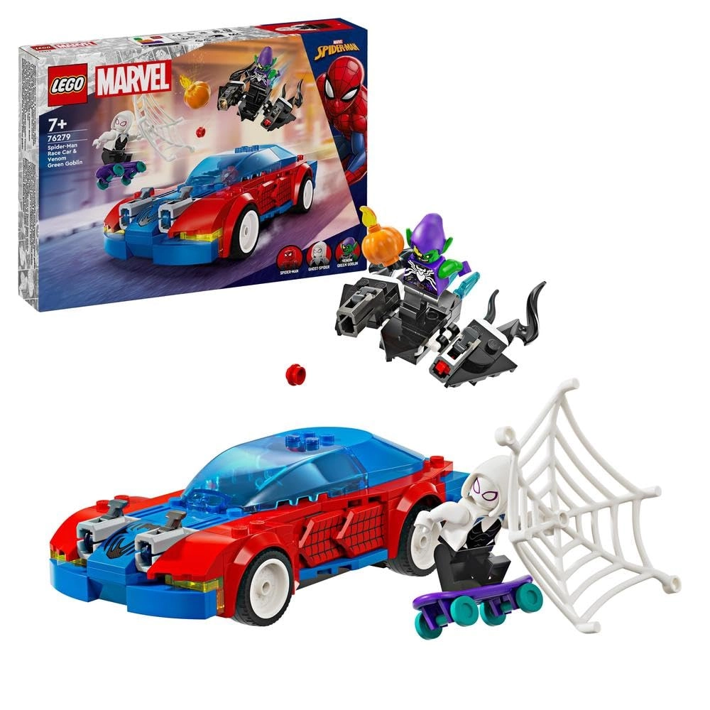 Marvel Spider-Man Race Car & Venom Green Goblin (76279) - Super Heroes