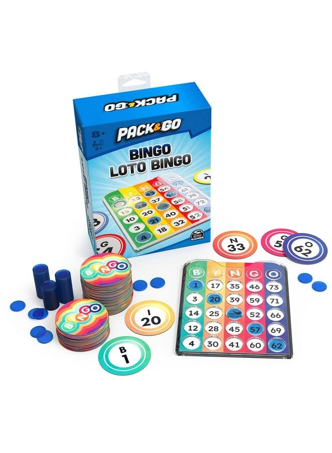 SPIN MASTER GAMES Pack & Go Bingo